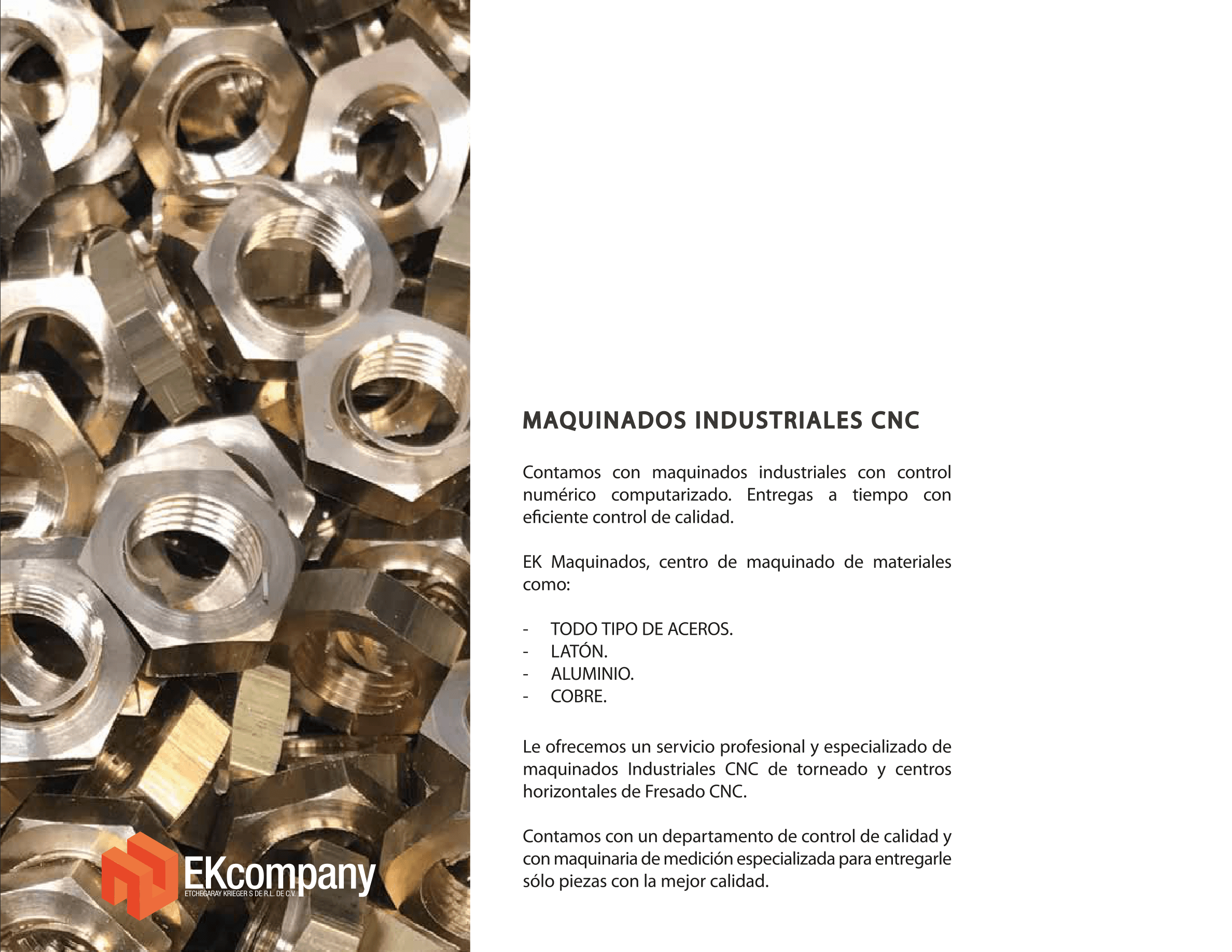 Piezas maquinadas CNC de precisión