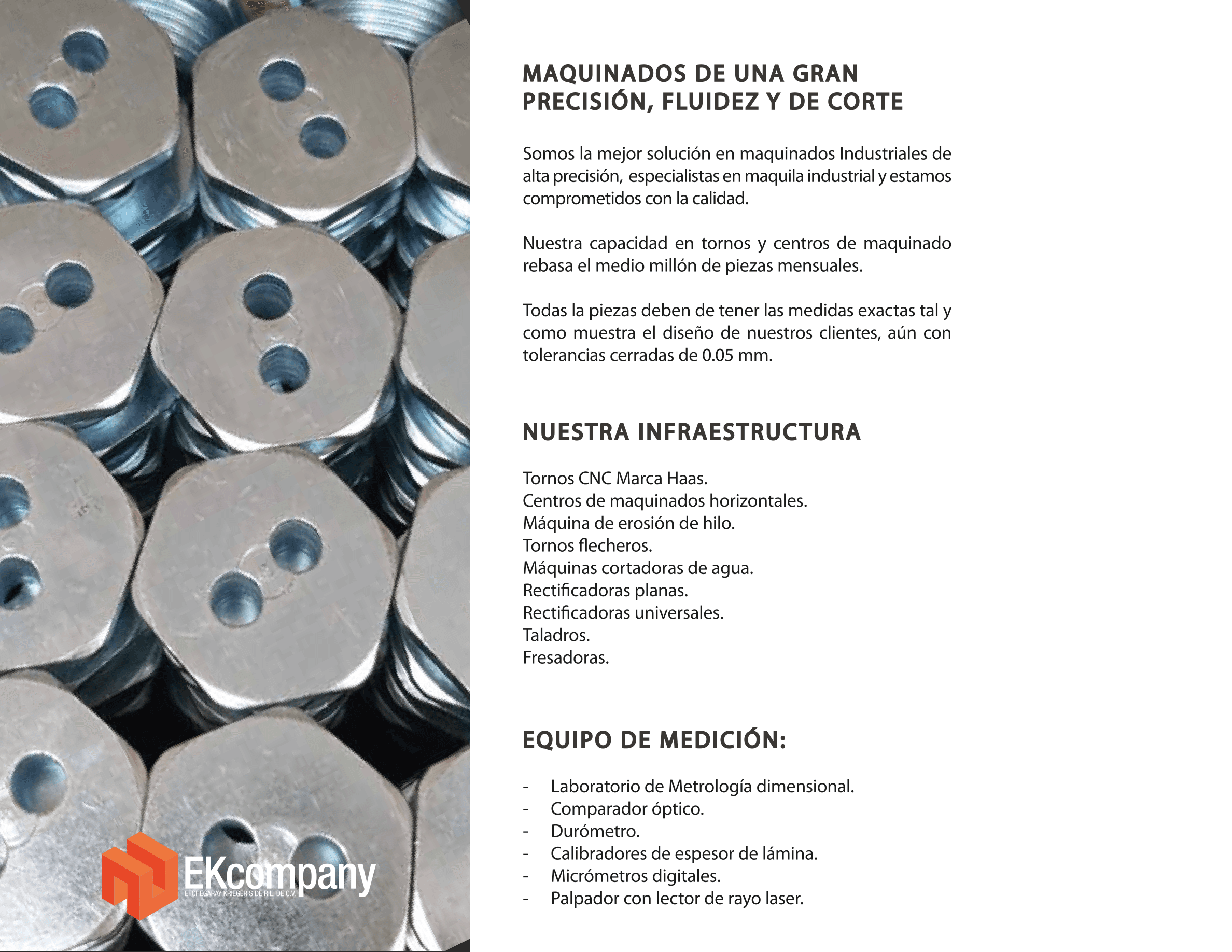 Maquinados de alta precisión